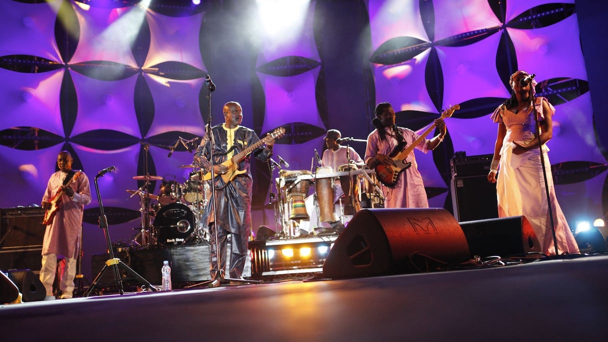 Le chanteur d'origine sénégalaise est un habitué des scènes marocaines
