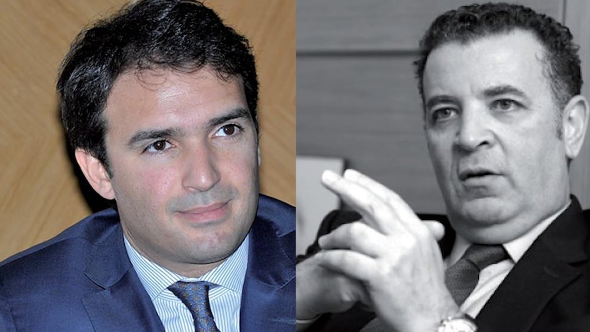 De g à d: Mehdi Tazi et Chakib Alj
