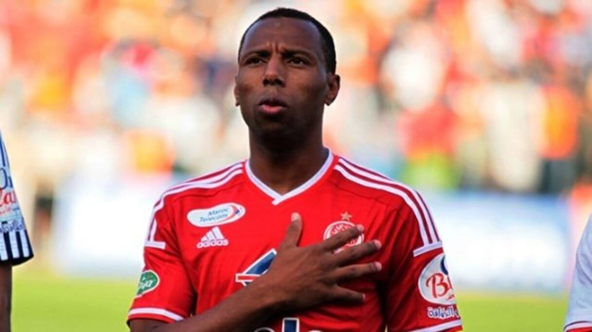 Brahim Nekkach, joueur du Wydad de Casablanca.
