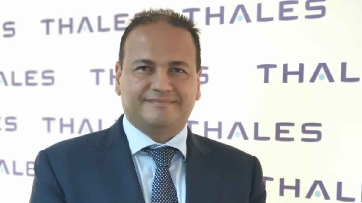 Hicham Alj, directeur général de Thales Maroc.