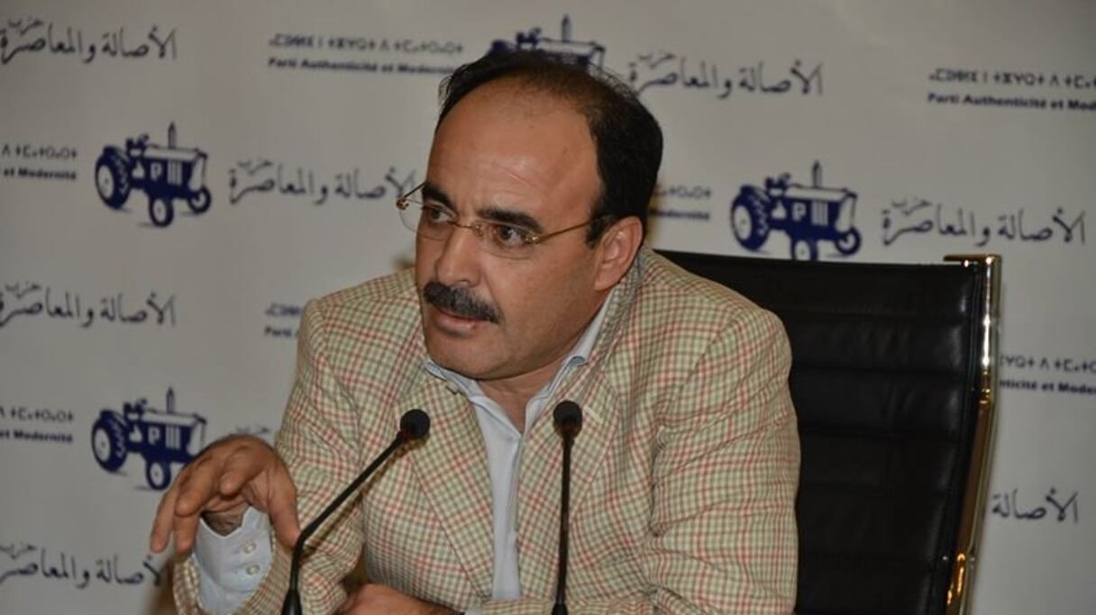 Ilyas El Omari, membre du bureau politique du PAM.
