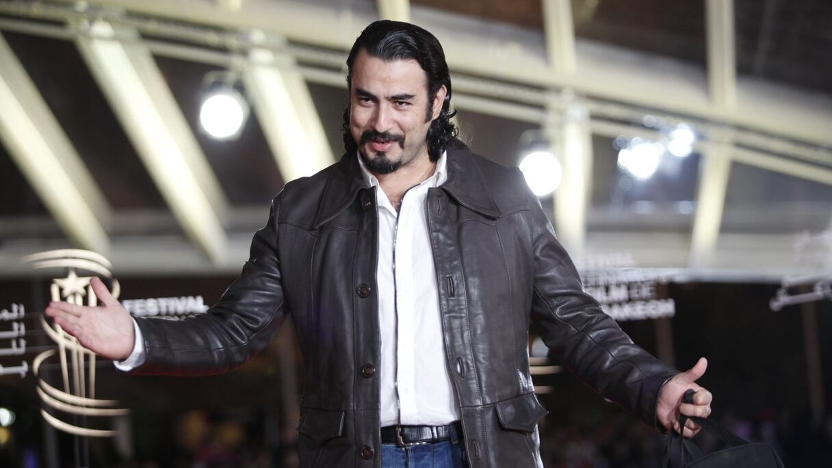 L'art marocain était bien représenté avec l'élégant Rabie Kati.
