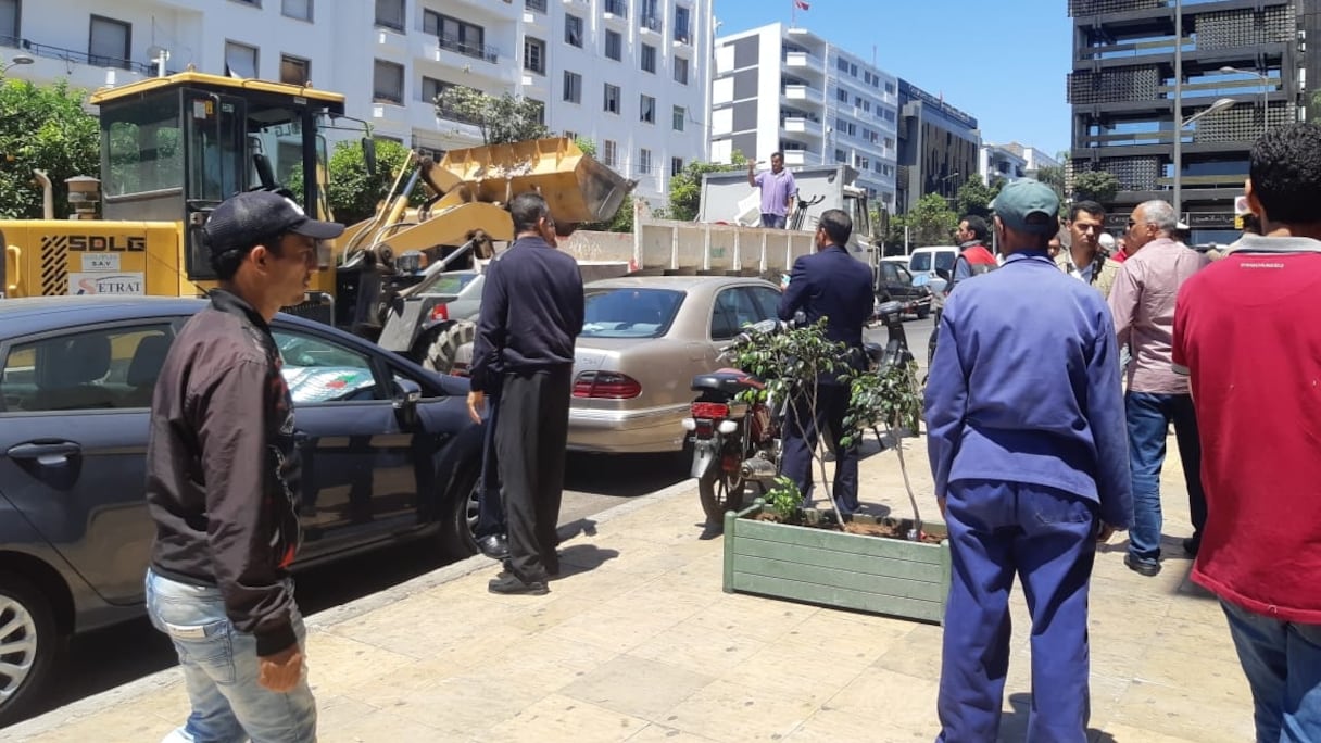 Rabat. Occupation de l'espace public: les autorités sévissent.
