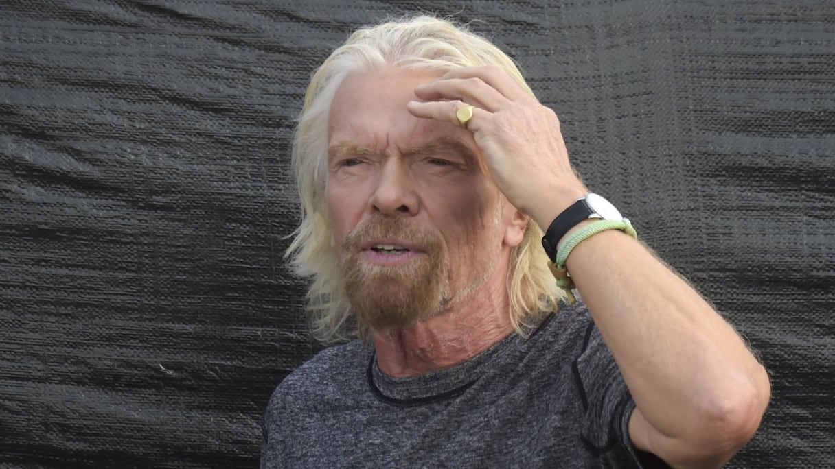 Richard Branson, entrepreneur britannique.
