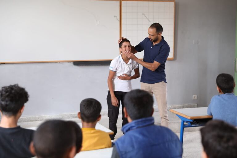 A Marrakech, reprise des cours aux lycées Mohammed V et Ben Youssef  ayant accueilli les élèves en provenance des communes touchées par le séisme à Al Haouz.
