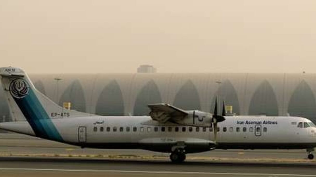 Un ATR 72 de la compagnie iranienne Aseman Airlines.
