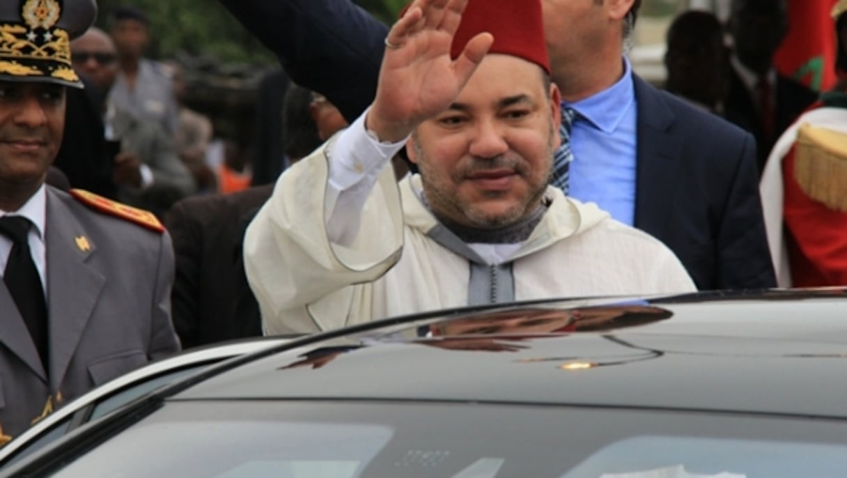 Le roi Mohammed VI.
