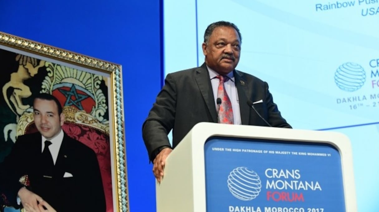 Jesse Jackson, fondateur et président de "Rainbow Push Coalition".
