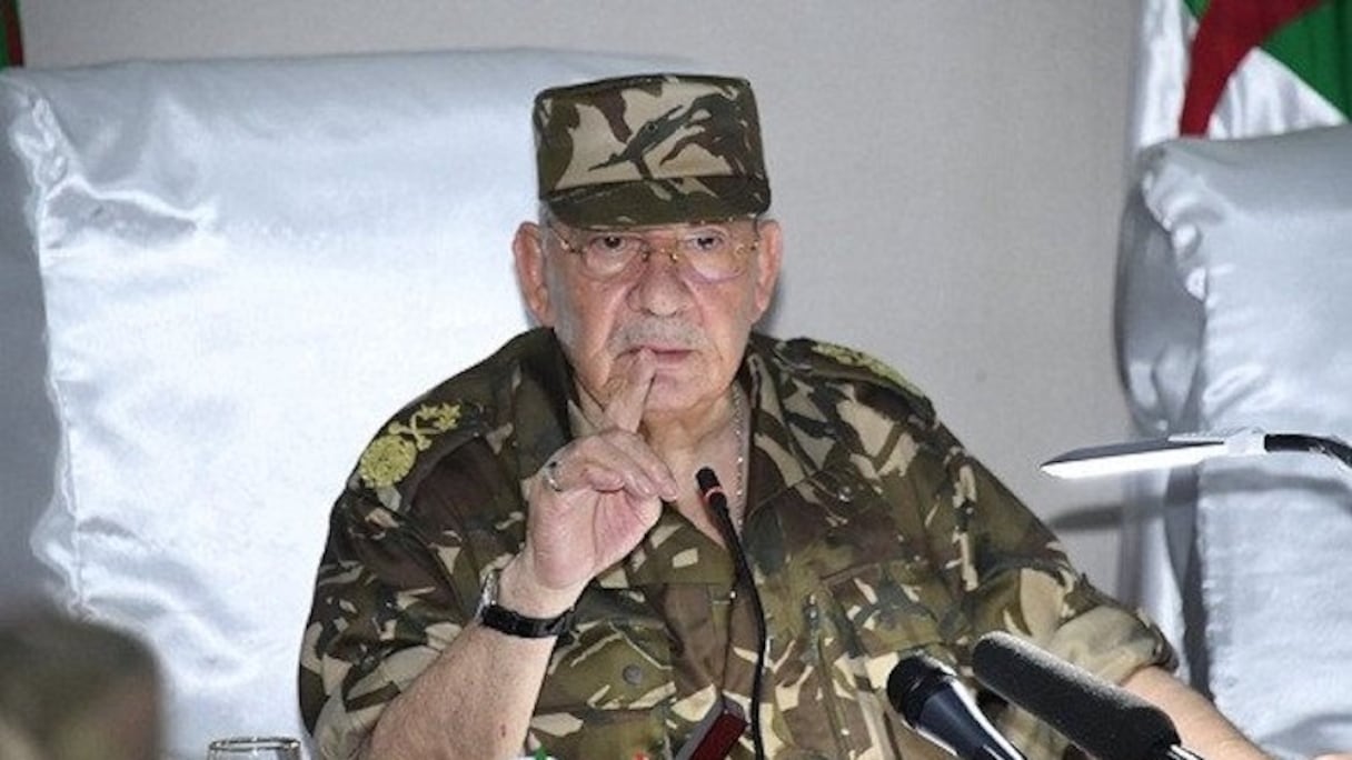 Le général Ahmed Gaïd Salah, l’actuel homme fort de l’Algérie.
