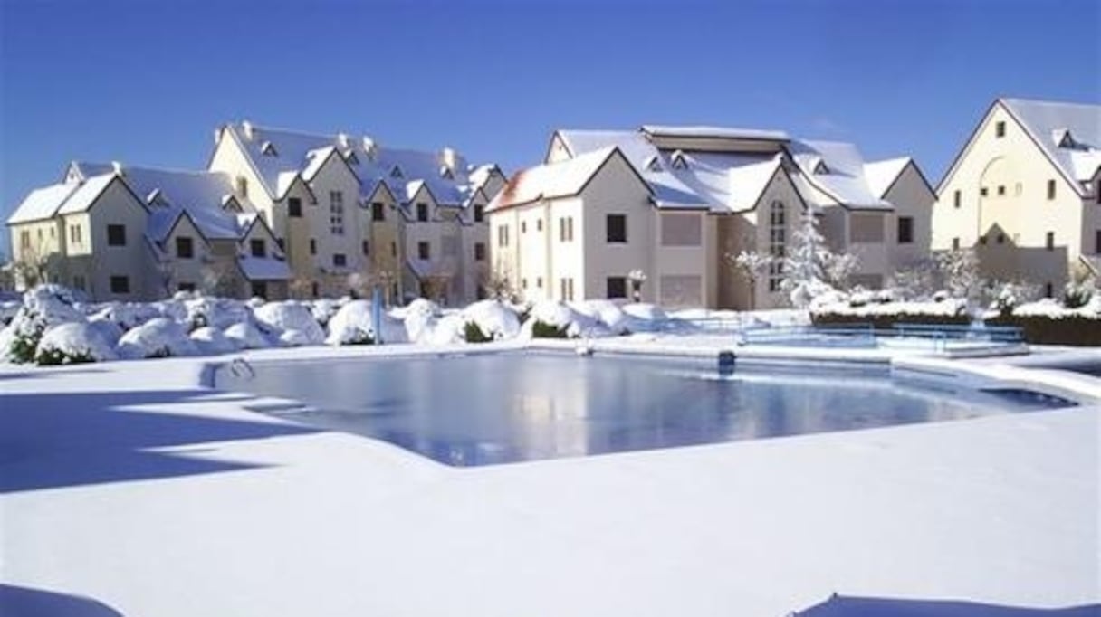 Ifrane, dans le Moyen Atlas. 
