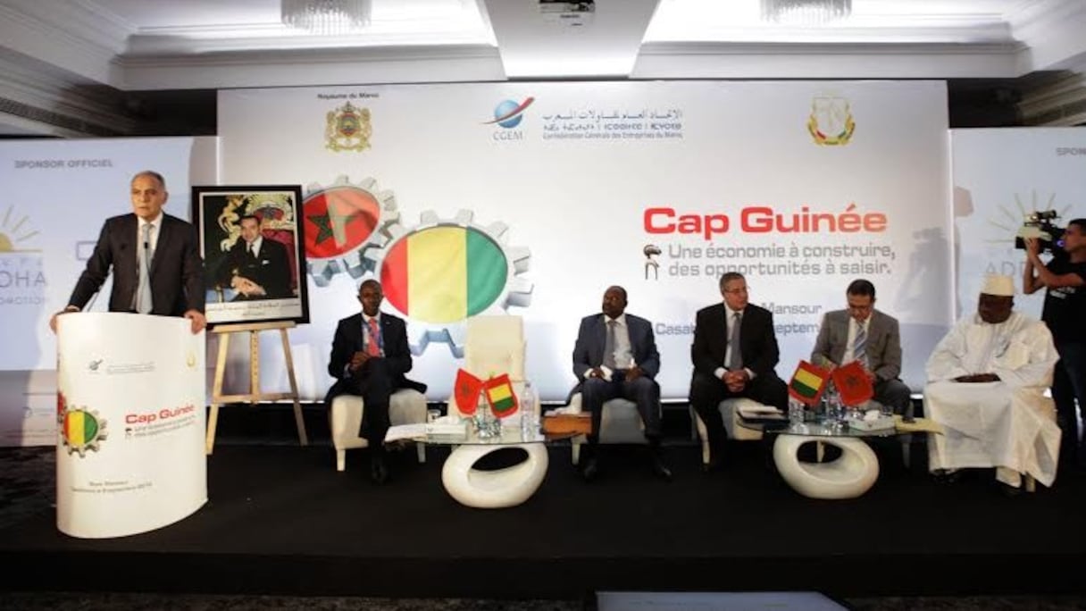 Plusieurs ministres marocains ont pris part au Forum Maroc-Guinée, notamment Salaheddine Mezouar, ministre des Affaires étrangères. 
