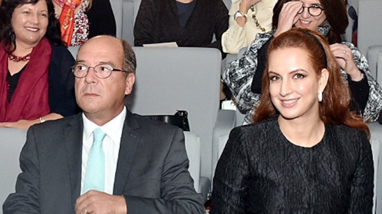 La princesse Lalla Salma lors de la conférence sur “Les défis du cancer au 21ème siècle”
