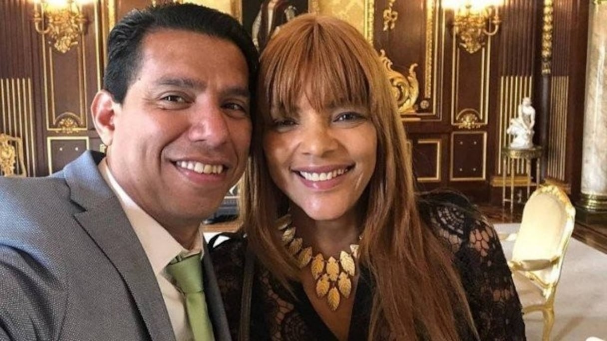 Flordelis dos Santos, députée brésilienne, en compagnie de son mari Pastor Anderson do Carmo. 
