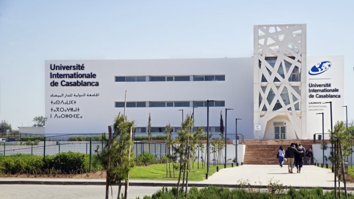 L'Université internationale de Casablanca.
