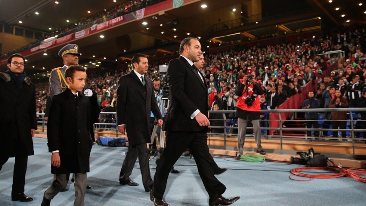 Le roi Mohammed VI a présidé  la finale de la Coupe du monde des clubs en compagnie  du prince héritier Moulay Hassan et du prince Moulay Rachid.
