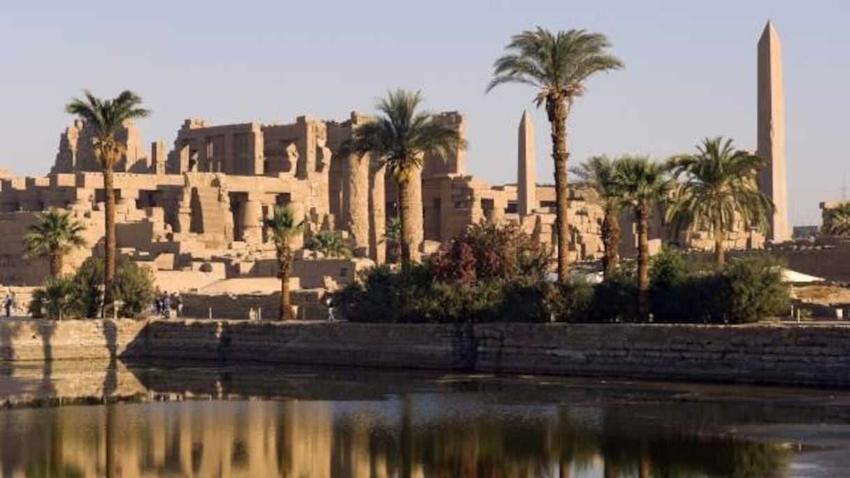 Le site de Louxor dans le sud de l'Egypte, cible des assaillants.
