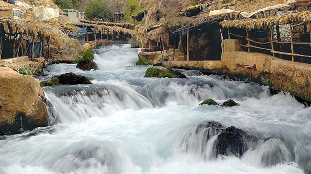 La source de l'oued Oum Errabia se situe à une altitude de 1.800 mètres, sur le jbel Hayane, dans le Moyen Atlas, à 40 km de Khénifra et à 26 km de M'rirt. L'Oum Errabia a son embouchure à Azemmour, où il se jette dans l'océan Atlantique.