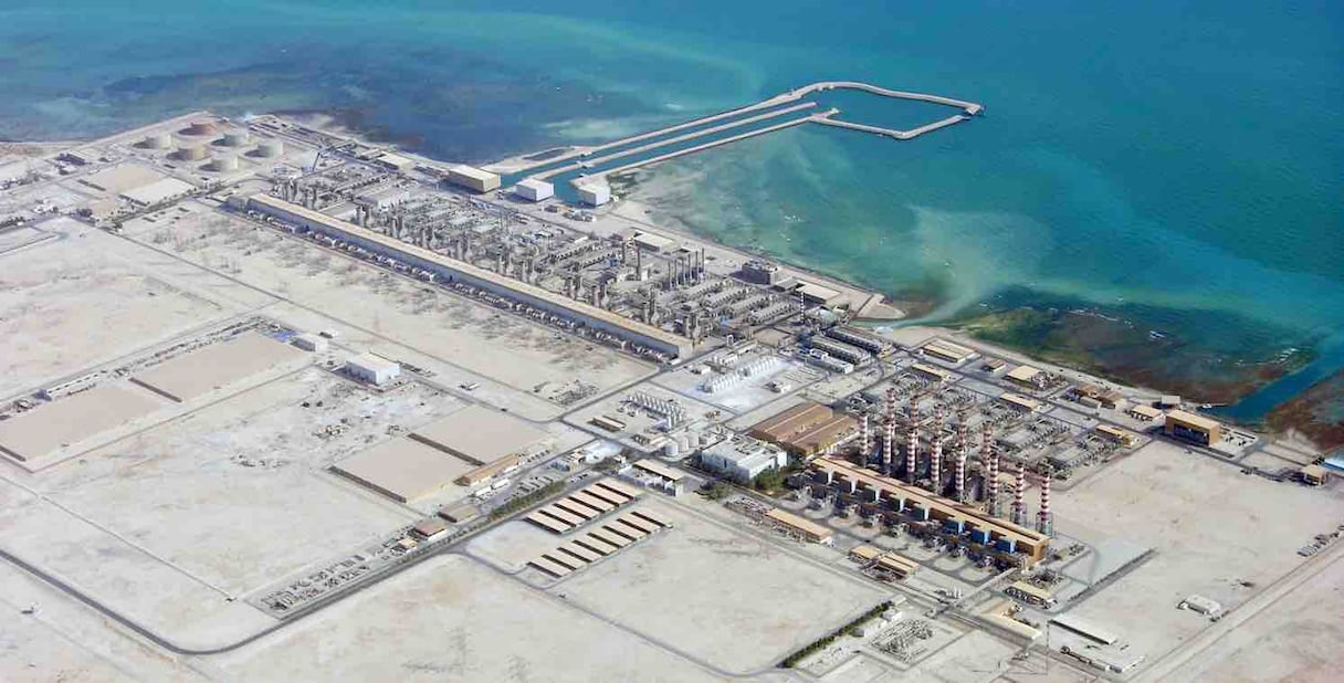 La station de dessalement de l'eau de mer d'Agadir.