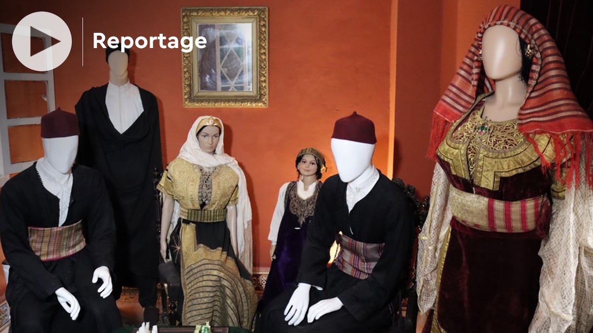 Une salle d'exposition de l'espace muséal de la mémoire juive Beit Yehouda. 
