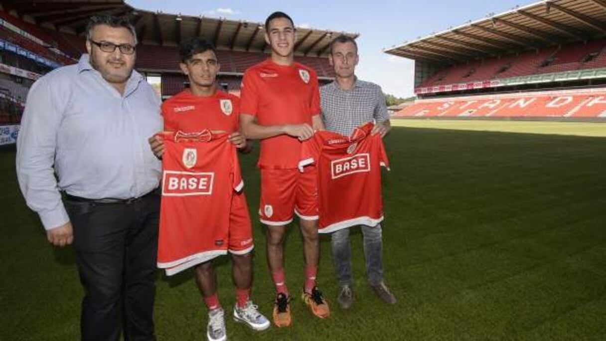 Faysel Kasmi et Ahmed El Messaoudi ont été présentés officiellement par le Standard de Liège.