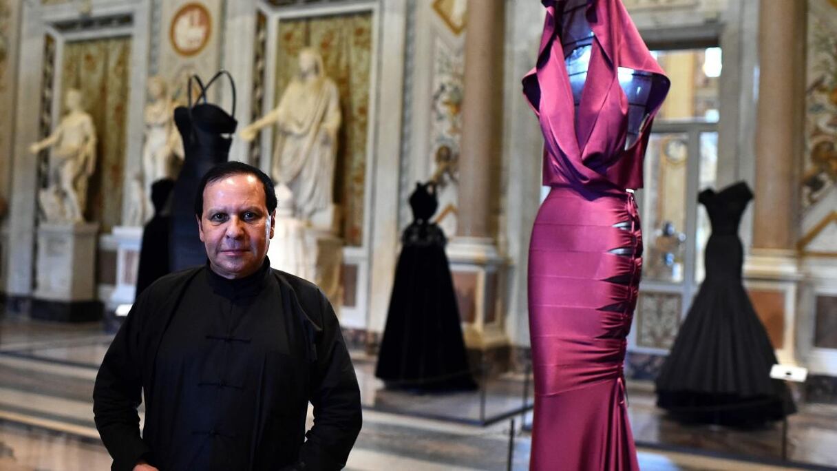 Le couturier franco-tunisien Azzedine Alaïa.
