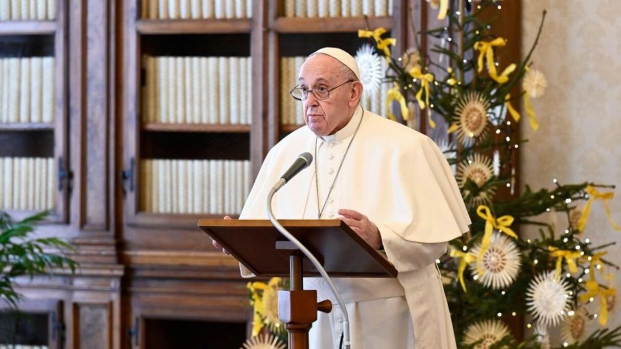 Le pape François, le 6 janvier 2021.
