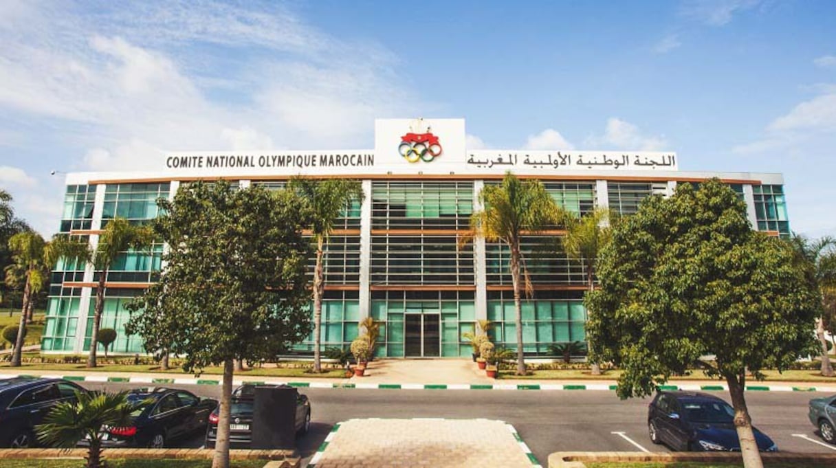 Siège du Comité national olympique marocain (CNOM).
