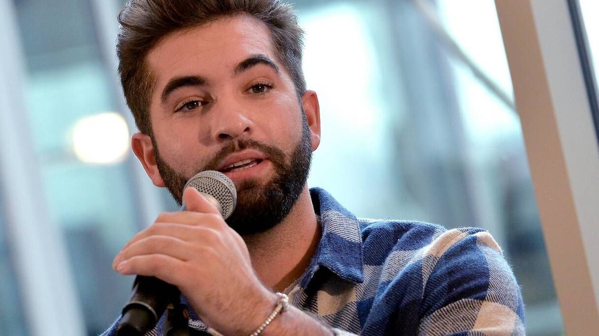 Le chanteur français Kendji Girac
