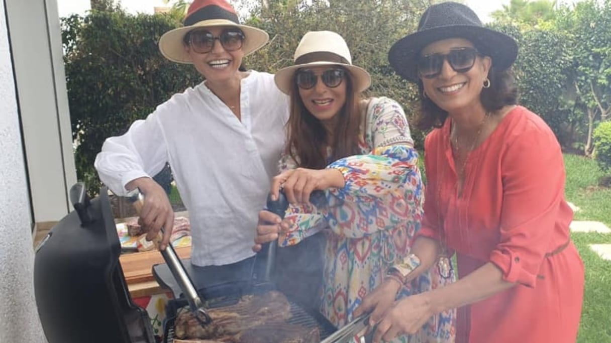 Le Barbecue de Choumicha, Samira Sitaïl et Nawal Moutawakil
