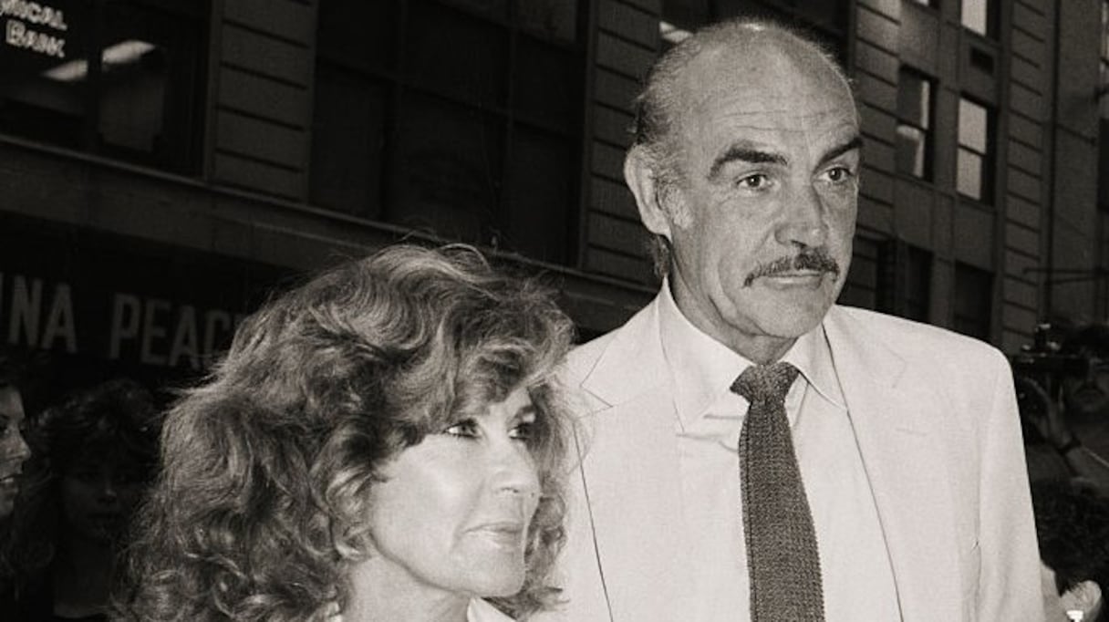 Sean Connery et Micheline Roquebrune
