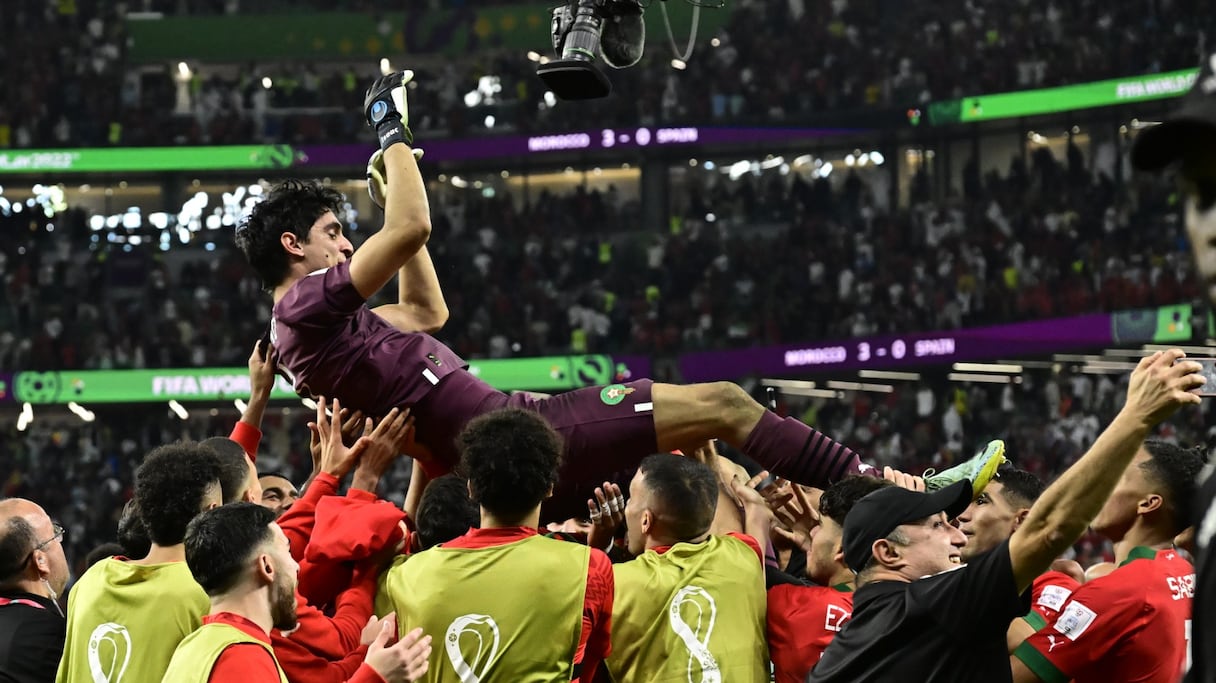 Yassine Bounou, gardien des Lions de l’Atlas, a été désigné l'Homme du match du huitième de finale Maroc-Espagne, qui a tourné en faveur des Marocains, mardi 6 décembre.
