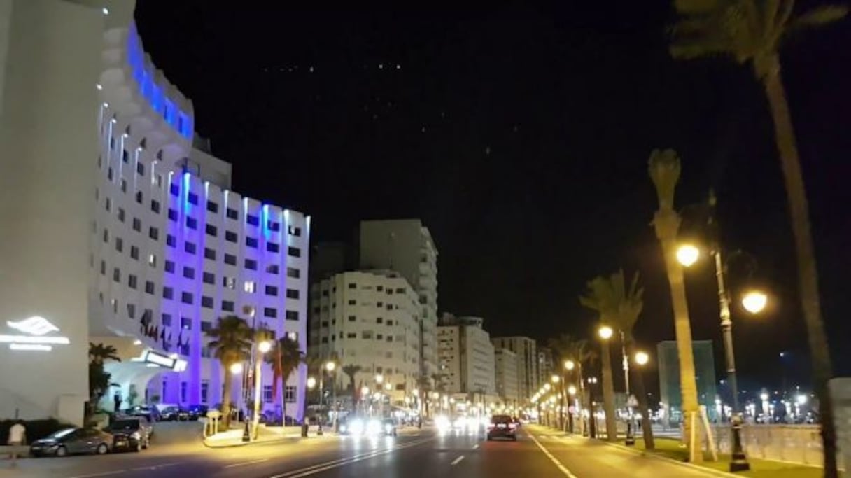 Tanger by night.
