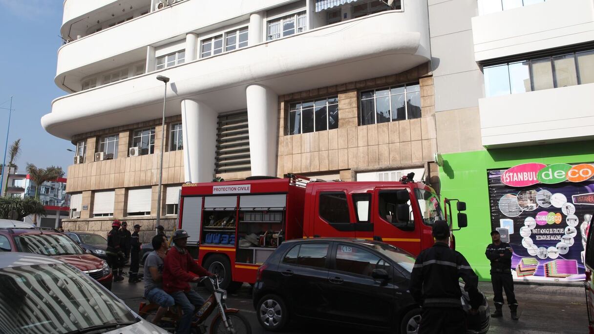 Les pompiers ont aussitôt été dépêchés sur les lieux 
