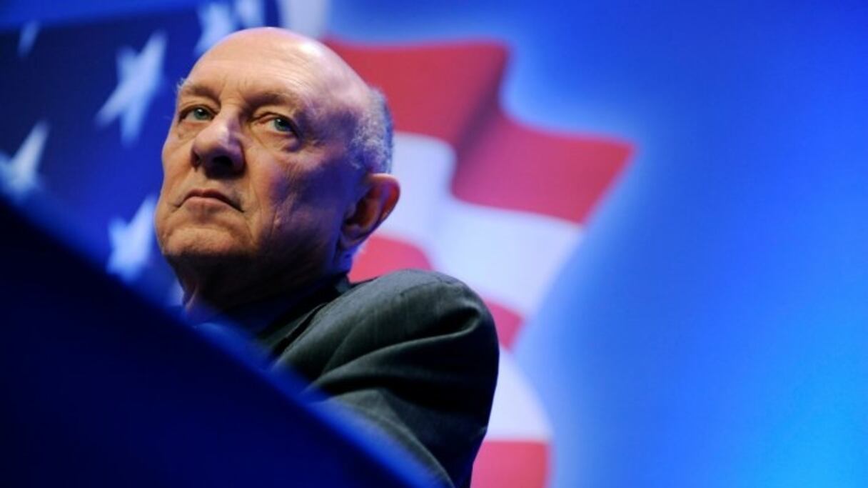 James Woolsey, Conseiller de Donald Trump sur les affaires sécuritaires.
