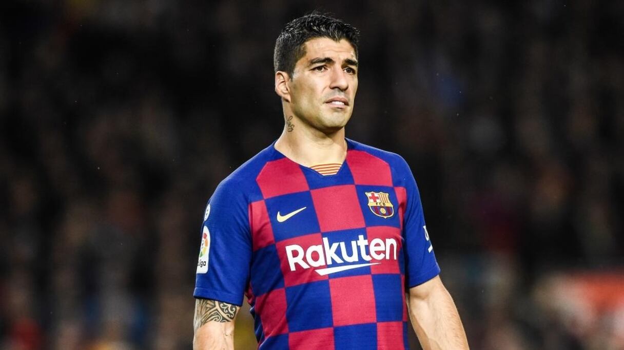 Luis Suarez, attaquant uruguayen du FC Barcelone.
