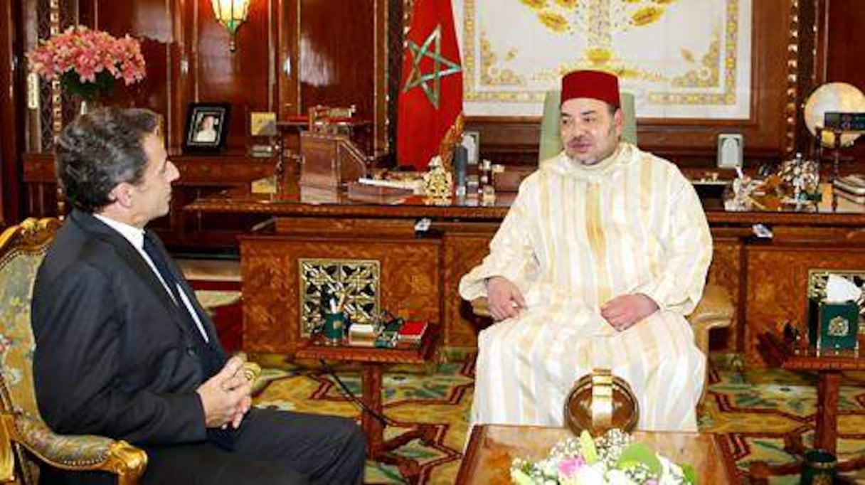 Le chef du parti "Les Républicains", Nicolas Sarkozy, a eu droit à une audience royale à Rabat.
