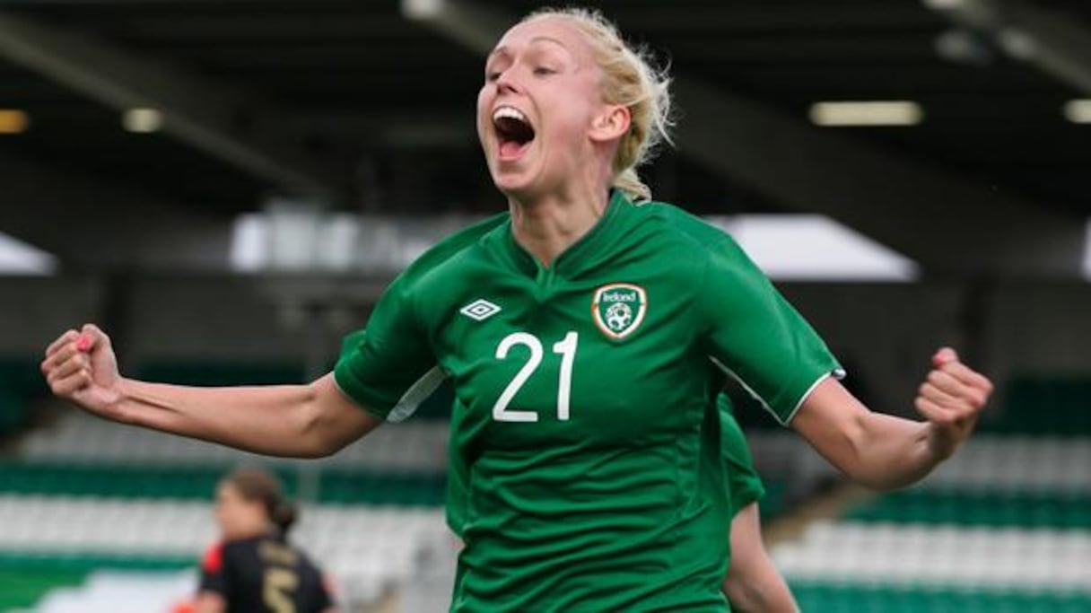 L'irlandaise Stéphanie Roche est en compétition pour le prix Puskas du plus beau but de l'année.
