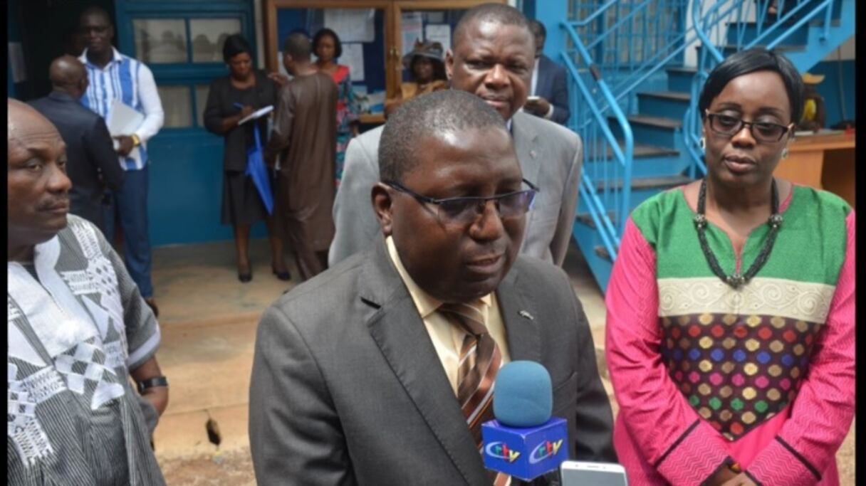 Vincent Badji, ambassadeur du Sénégal au Cameroun.
