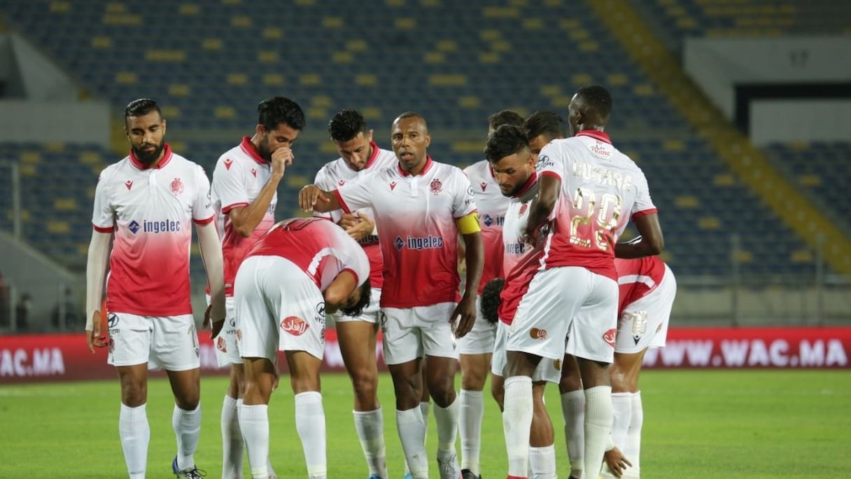 Joueurs du Wydad de Casablanca.
