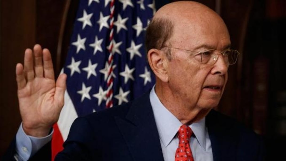 Wilbur Louis Ross, secrétaire au Commerce des États-Unis.
