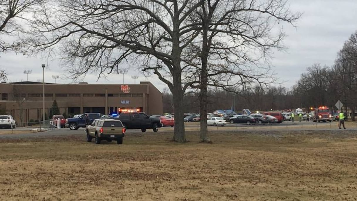 Le lycée de Marshall County, dans la ville de Benton, aux Etats-Unis.
