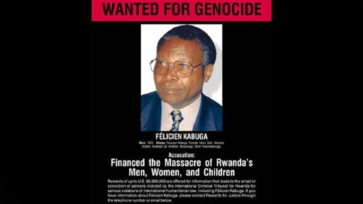 Félicien Kabuga, le «financier du génocide rwandais» qui a fait plus de 800 000 morts arrêté près de Paris.
