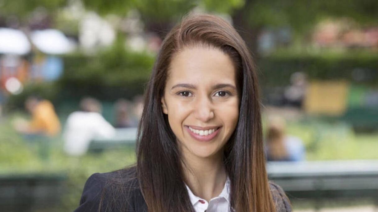 Naïma Moutchou, députée franco-marocaine, élue vice-présidente de l'Assemblée nationale française, le 29 juin 2022.
