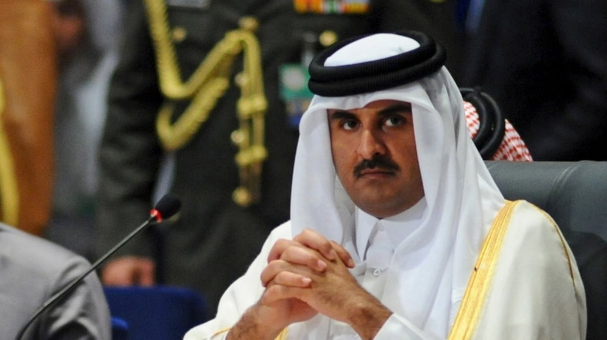 L'émir du Qatar, Tamim ben Hamad al Thani.
