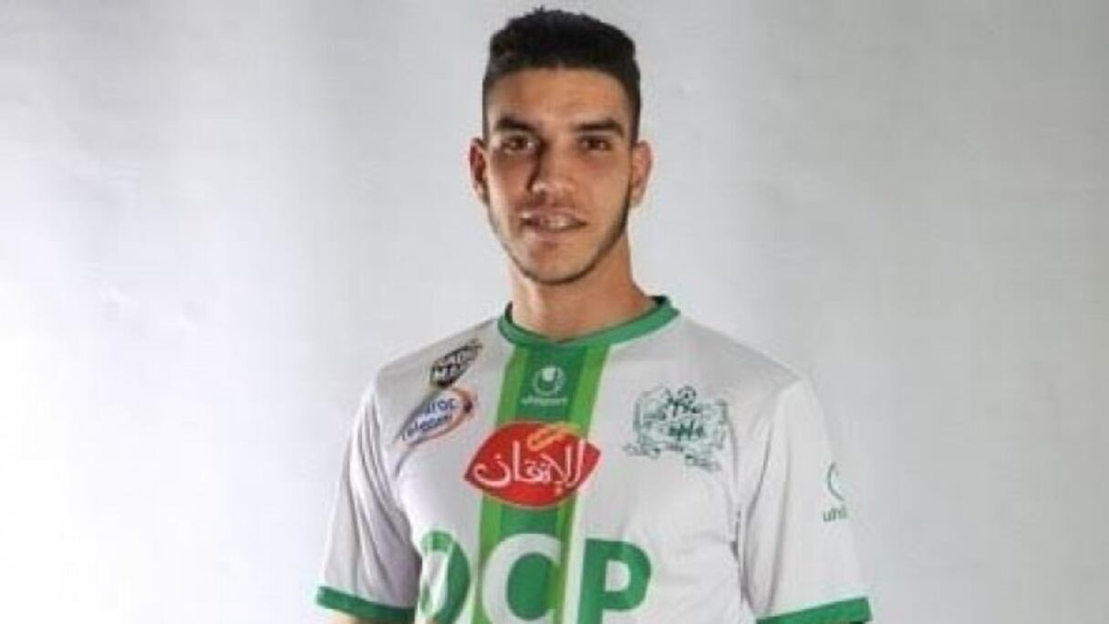 Walid Azaro sous le maillot du DHJ en 2017.
