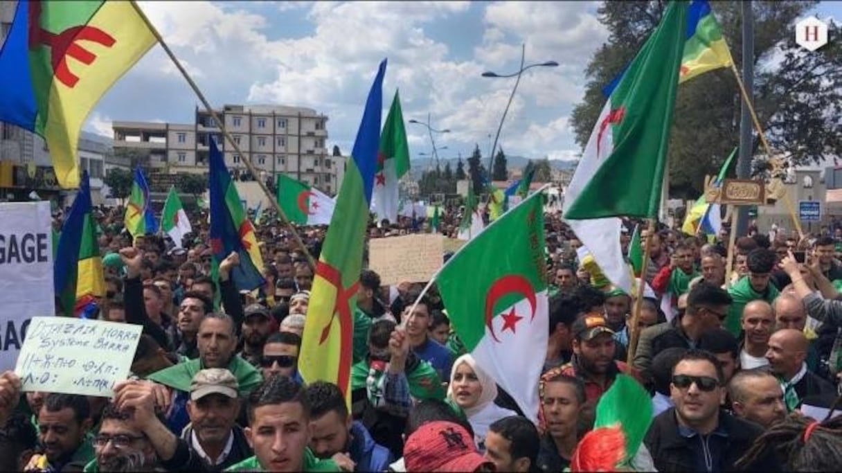 Manifestation populaire à Béjaïa.
