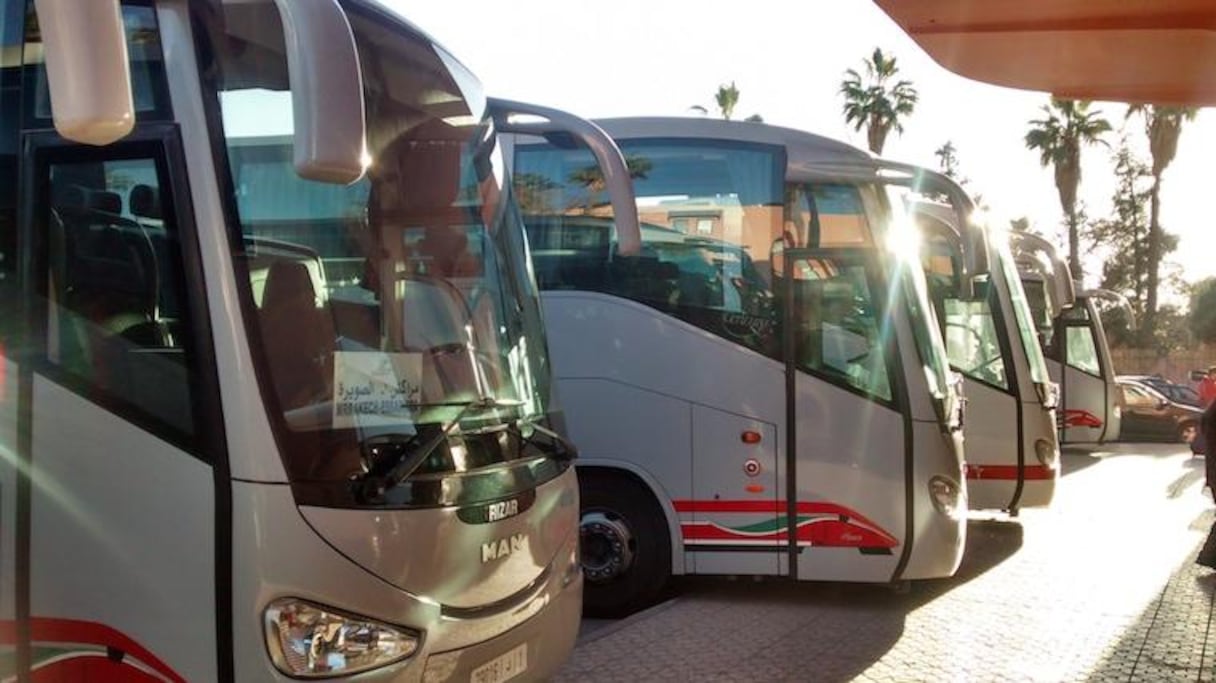 Supratours, la station de bus de l'ONCF à Marrakech.
