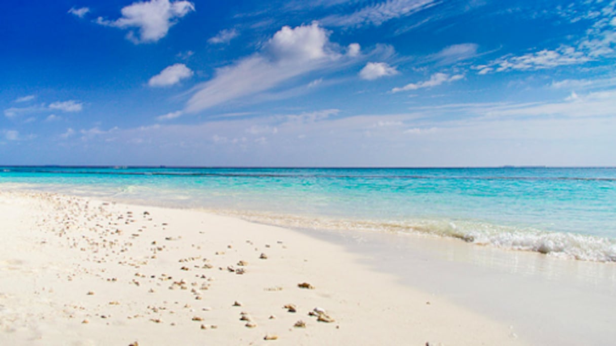 Plage Blanche, province de Guelmim. 
