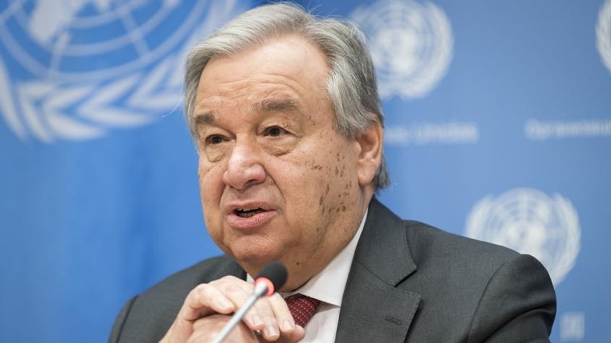 Antonio Guterres, secrétaire général de l'ONU.
