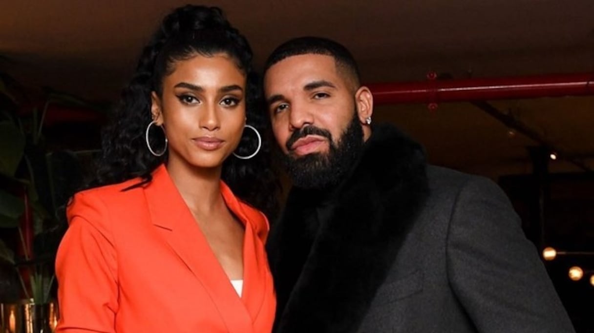 Imaan Hammam et Drake
